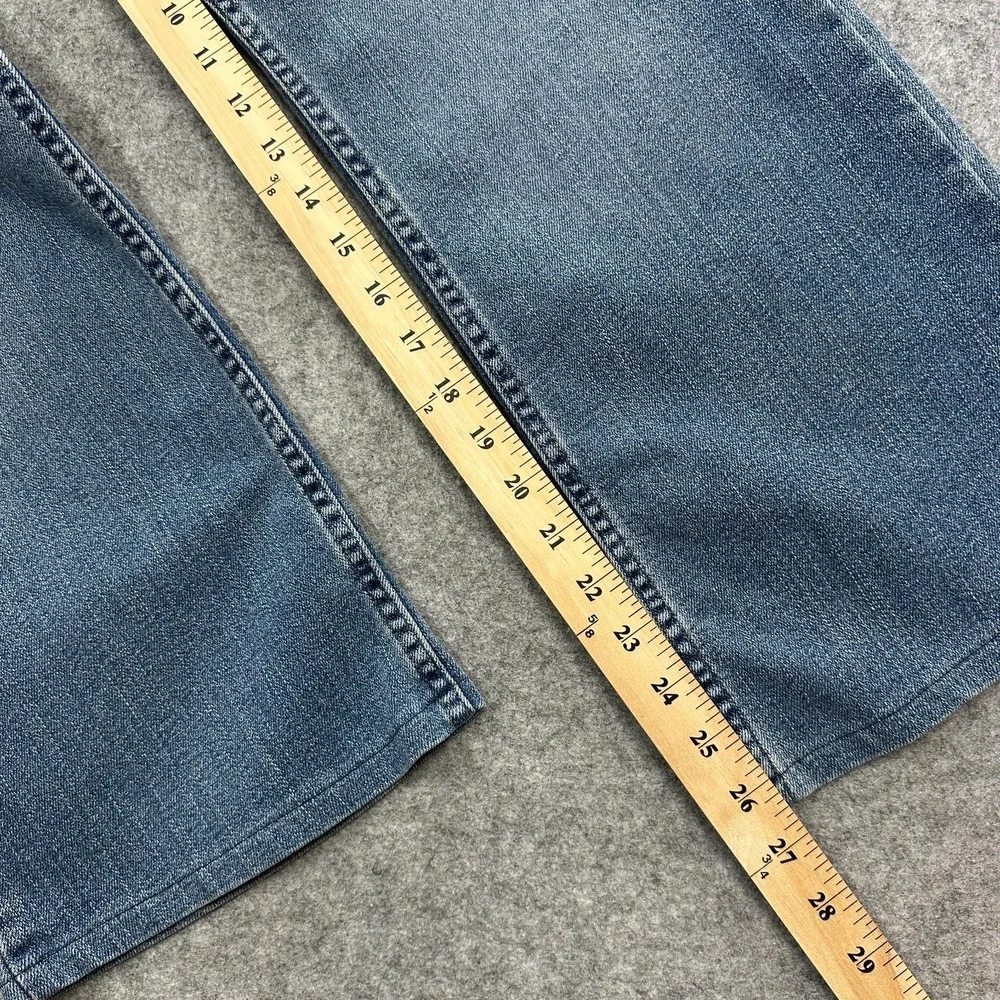 Vintage Levis 515 Jeans Women Size 14 Mis M Blue Bootcut Lower Rise Made in USA - Picture 9 of 12